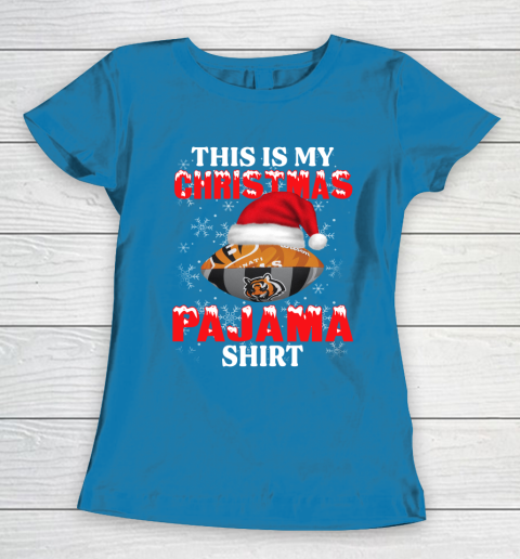 Cincinnati Bengals This Is My Christmas Pajama Shirt NFL Women's T-Shirt 6