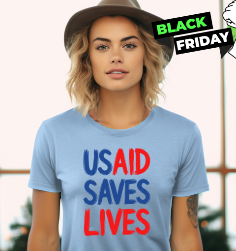 jkq6 usaid saves lives ladies t shirt 20 front light blue