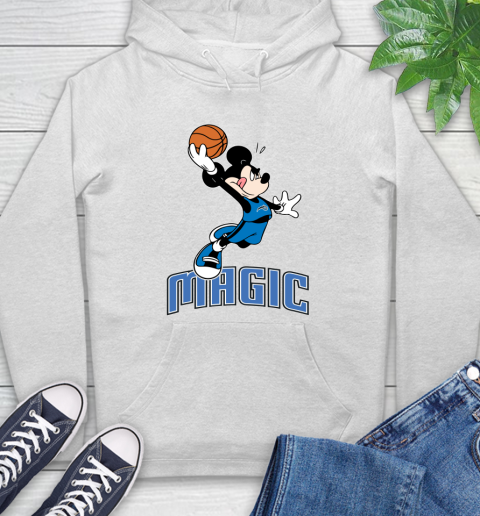 NBA Basketball Orlando Magic Cheerful Mickey Mouse Shirt Hoodie 2