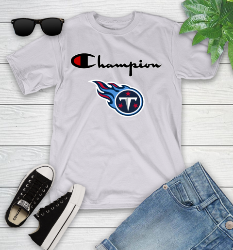 NFL Football Tennessee Titans Champion Shirt Youth T-Shirt 2