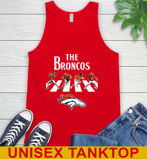 NFL Football Denver Broncos The Beatles Rock Band Shirt Tank Top 5