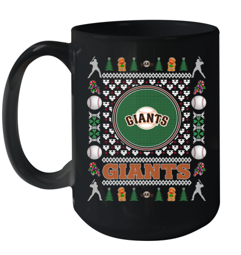 San Francisco Giants Merry Christmas MLB Baseball Loyal Fan Ceramic Mug 15oz