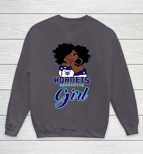 Charlotte Hornets Girl NBA Youth Sweatshirt 6