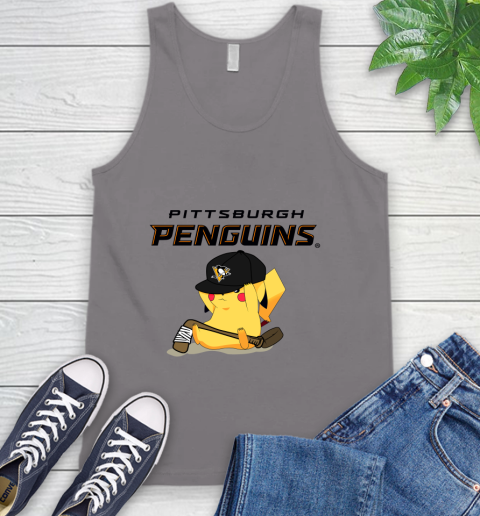 NHL Pikachu Hockey Sports Pittsburgh Penguins Tank Top 7
