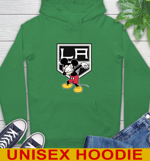 Los Angeles Kings NHL Hockey Dabbing Mickey Disney Sports Hoodie 8
