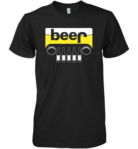 rml3 beer and jeep shirts premium guys tee 5 front black