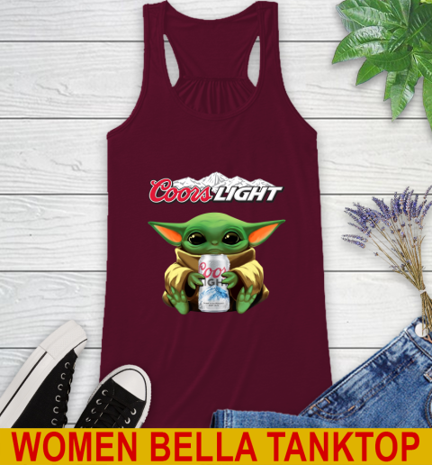 Star Wars Baby Yoda Hugs Coors Beer Shirt 39