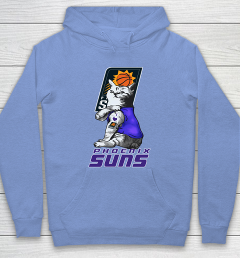 NBA Basketball My Cat Loves Phoenix Suns Hoodie 8