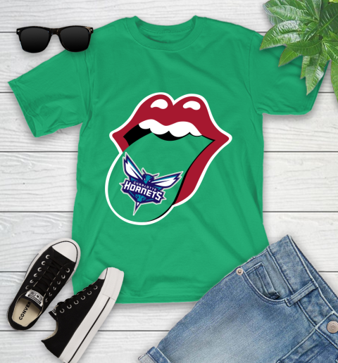 Charlotte Hornets NBA Basketball Lips I Root For My Team Adoring Fan 108