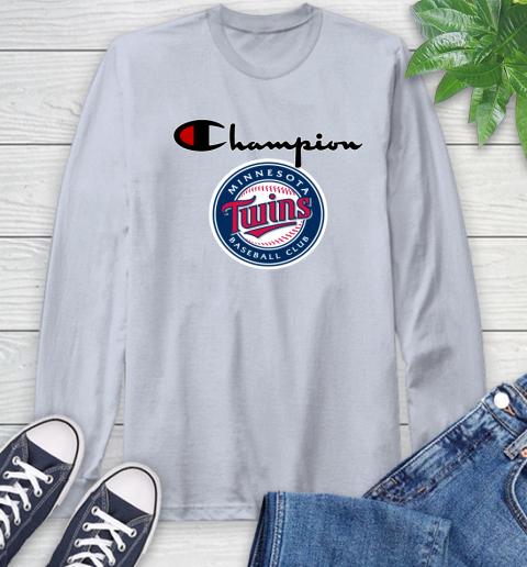 MLB Baseball Minnesota Twins Champion Shirt Long Sleeve T-Shirt 4