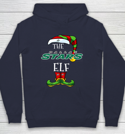 Dallas Stars Christmas ELF Funny NHL Hoodie 2