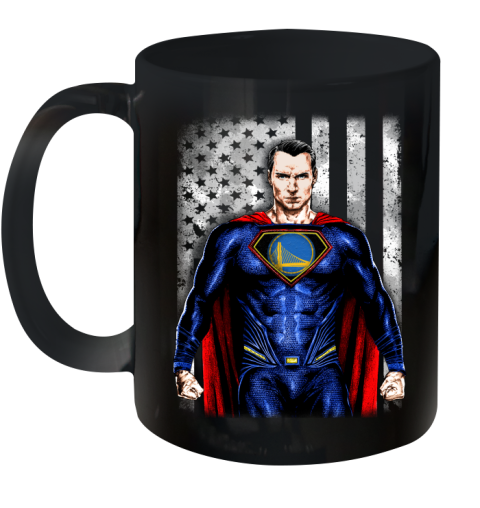 NBA Basketball Golden State Warriors Superman DC Shirt Ceramic Mug 11oz