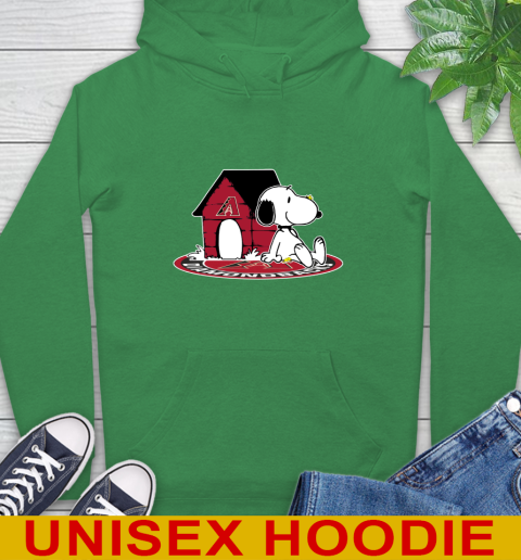 MLB Baseball MLB Baseball Arizona Diamondbacks Snoopy The Peanuts Movie Shirt Hoodie 8