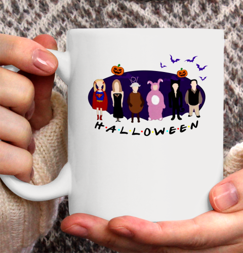 Friends Tv Show The One with the Halloween Party Shirt Ceramic Mug 11oz