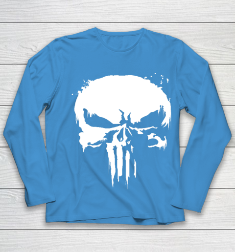 The Punisher Jon Bernthal Frank Castle Punisher Black Essential Youth Long Sleeve 5