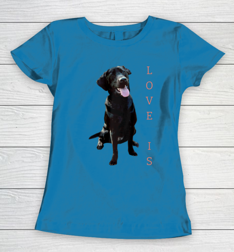Dog Mom Shirt Labrador Retriever Shirt Women Men Kids Black Lab Dog Mom Women's T-Shirt 6