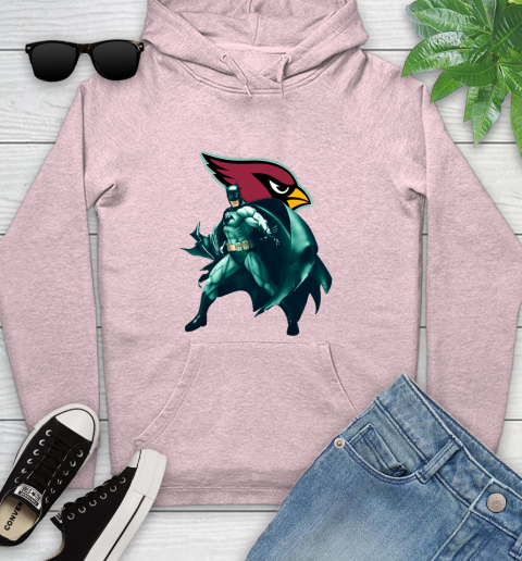 NFL Batman Football Sports Arizona Cardinals Youth Hoodie 10