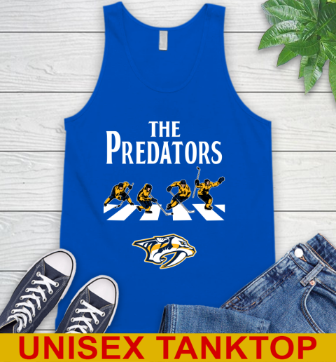 NHL Hockey Nashville Predators The Beatles Rock Band Shirt Tank Top 4