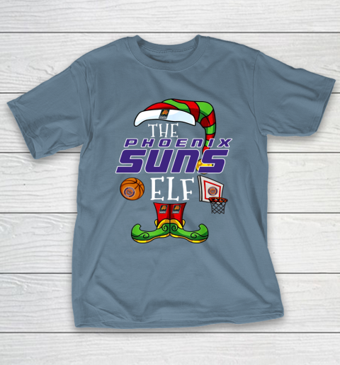 Phoenix Suns Christmas ELF Funny NBA T-Shirt 6