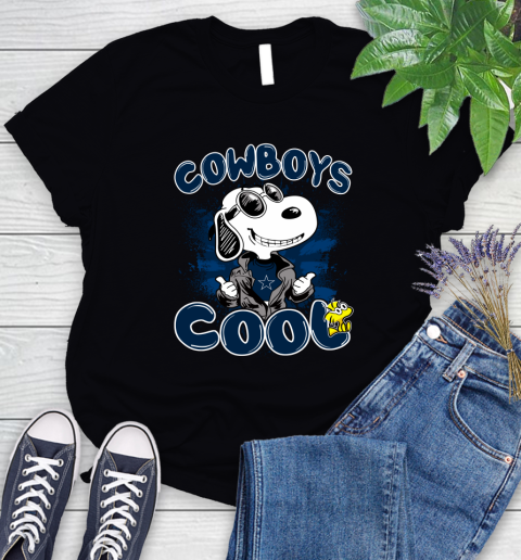 NFL Football Dallas Cowboys Cool Snoopy Shirt Women's T-Shirt
