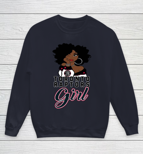 Toronto Raptors Girl NBA Youth Sweatshirt 3