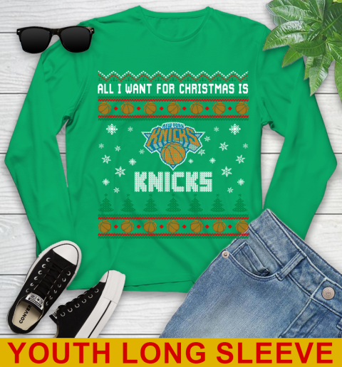 NBA Basketball All I Want For Christmas Is New York Knicks 123