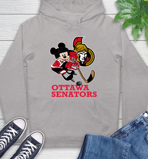 NHL Ottawa Senators Mickey Mouse Disney Hockey T Shirt Hoodie 12