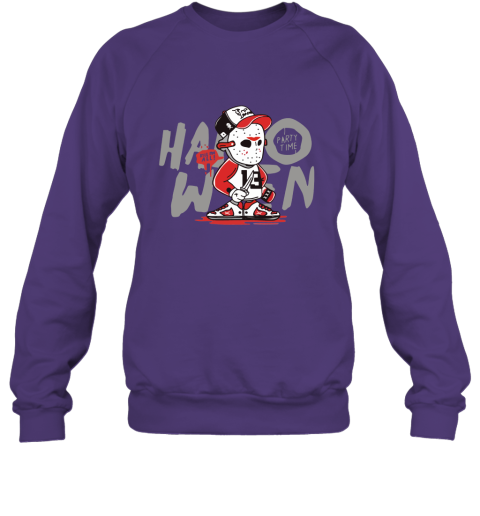 j2m3 jason voorhees kill im all party time halloween shirt sweatshirt 35 front purple