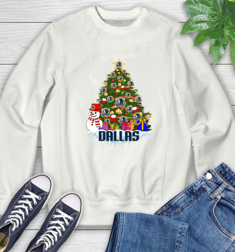 Dallas Mavericks Merry Christmas NBA Basketball Sports Sweatshirt