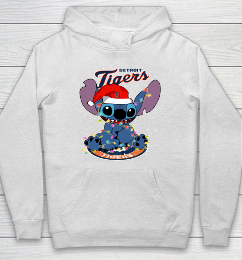 Detroit Tigers MLB noel stitch Baseball Christmas Hoodie