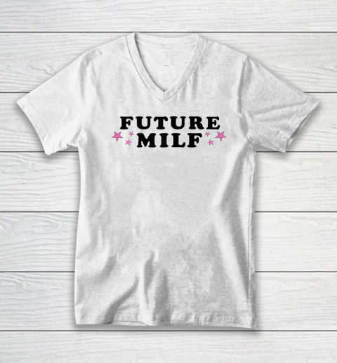Future Milf V-Neck T-Shirt