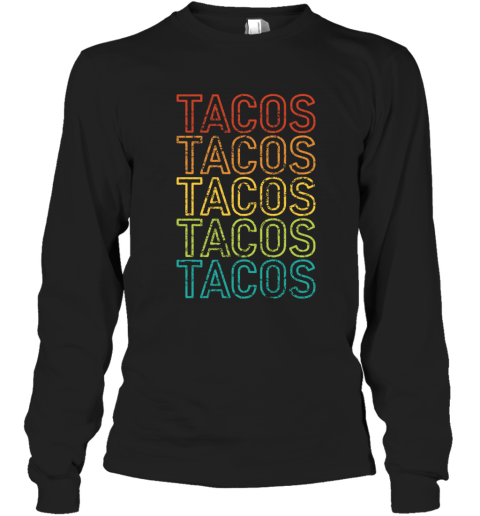 keim vintage mexicantacos long sleeve tee 14 front black