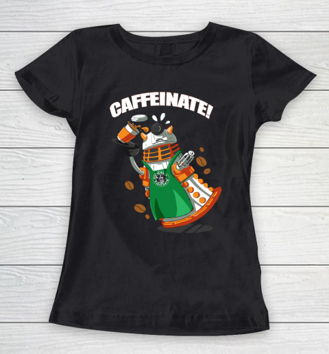 Doctor Who Shirt Caffeinate Doctor Who Women's T-Shirt