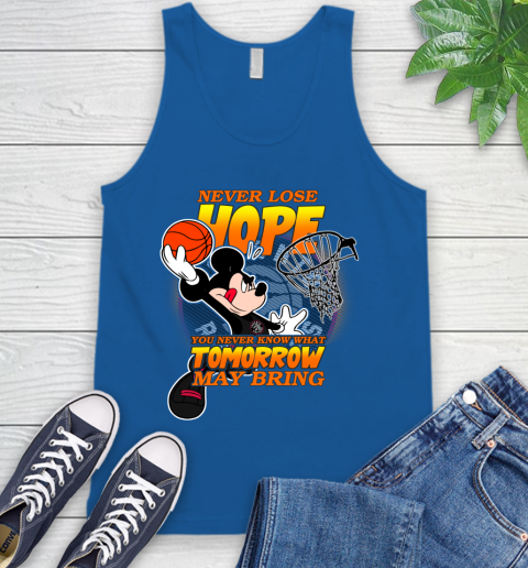Toronto Raptors NBA Basketball Mickey Disney Never Lose Hope Tank Top 4