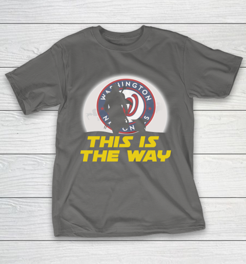 Washington Nationals MLB Baseball Star Wars Yoda And Mandalorian This Is The Way T-Shirt 8