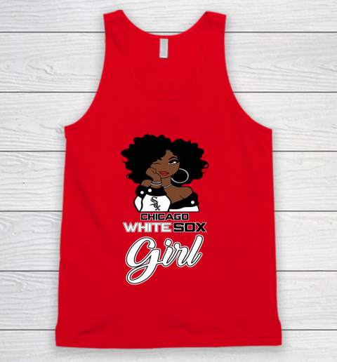 Chicago White Sox Girl MLB Tank Top 6