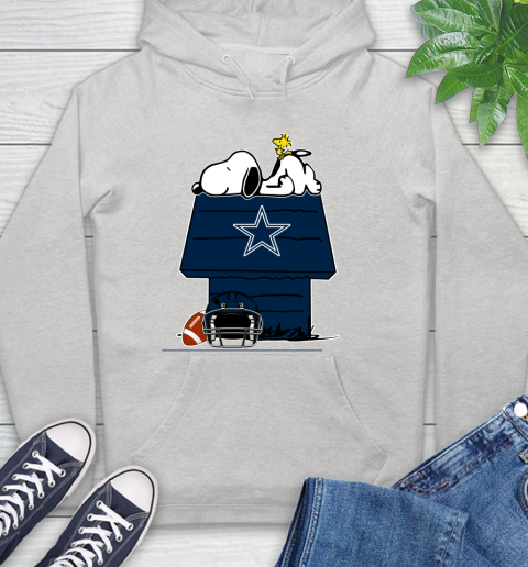 Dallas Cowboys NFL Football Snoopy Woodstock The Peanuts Movie Hoodie
