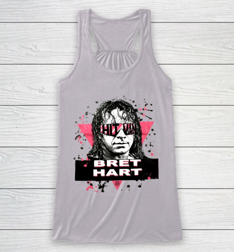 Hit man Bret Hart Hit Man WWE for fans and lovers Racerback Tank 3