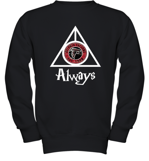 Always Love The Atlanta Falcons x Harry Potter Mashup Youth Sweatshirt