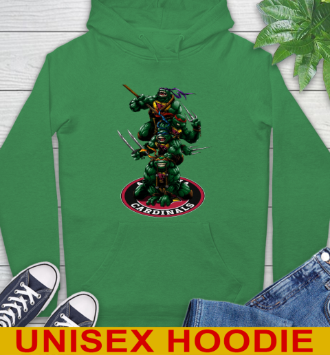 NFL Football Arizona Cardinals Teenage Mutant Ninja Turtles Shirt Hoodie 8
