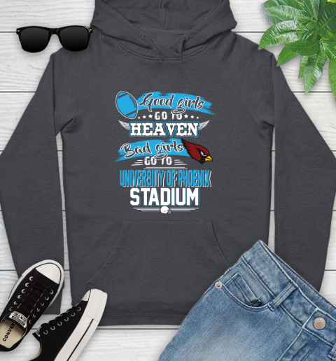 Arizona Cardinals NFL Bad Girls Go To University Of Phoenix Shirt Youth Hoodie 10