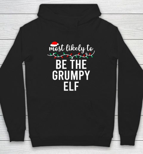 Most Likely To Christmas Shirt Matching Family Pajamas Funny Hoodie