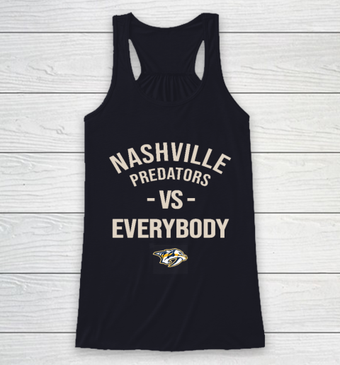 Nashville Predators Vs Everybody Racerback Tank 7