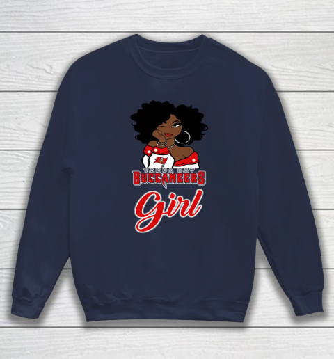 Tampa Bay Buccaneers Girl NFL Sweatshirt 3