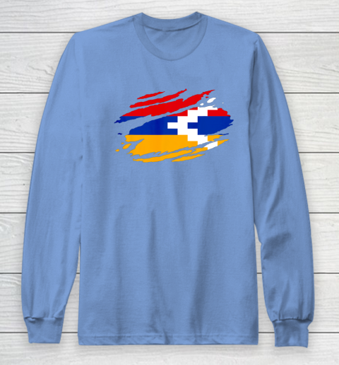 Artsakh Flag Proud Artsakh Support Artsakh Strong Armenia Long Sleeve T-Shirt 9 Artsakh Flag Proud Artsakh Support Artsakh Strong Armenia Long Sleeve T-Shirt - Image 9