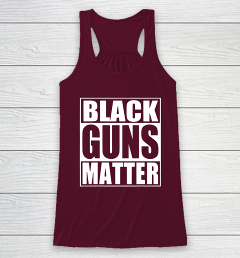 Black Guns Matter Racerback Tank 2