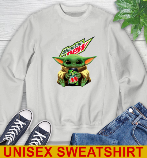 Star Wars Baby Yoda Hugs Mountain Dew Soft Drink Shirt 29