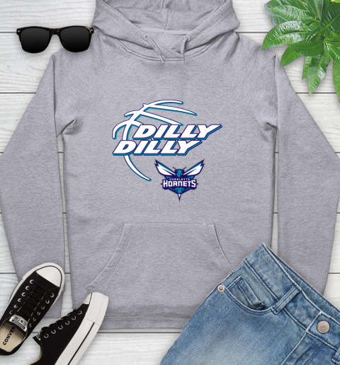 NBA Charlotte Hornets Dilly Dilly Basketball Sports Youth Hoodie 6