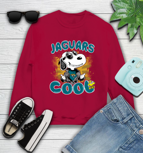 NFL Football Jacksonville Jaguars Cool Snoopy Shirt Sweatshirt 8