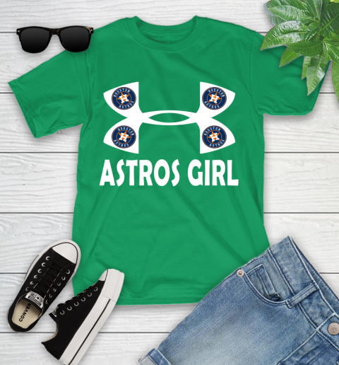 MLB Houston Astros Under Armour Baseball Sports Youth T-Shirt 8